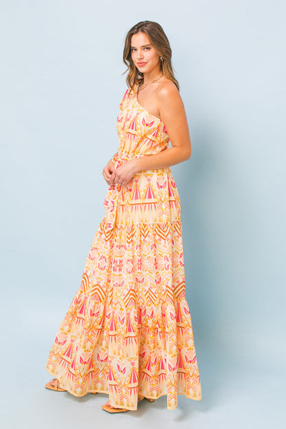 IN HARMONY WOVEN MAXI DRESS