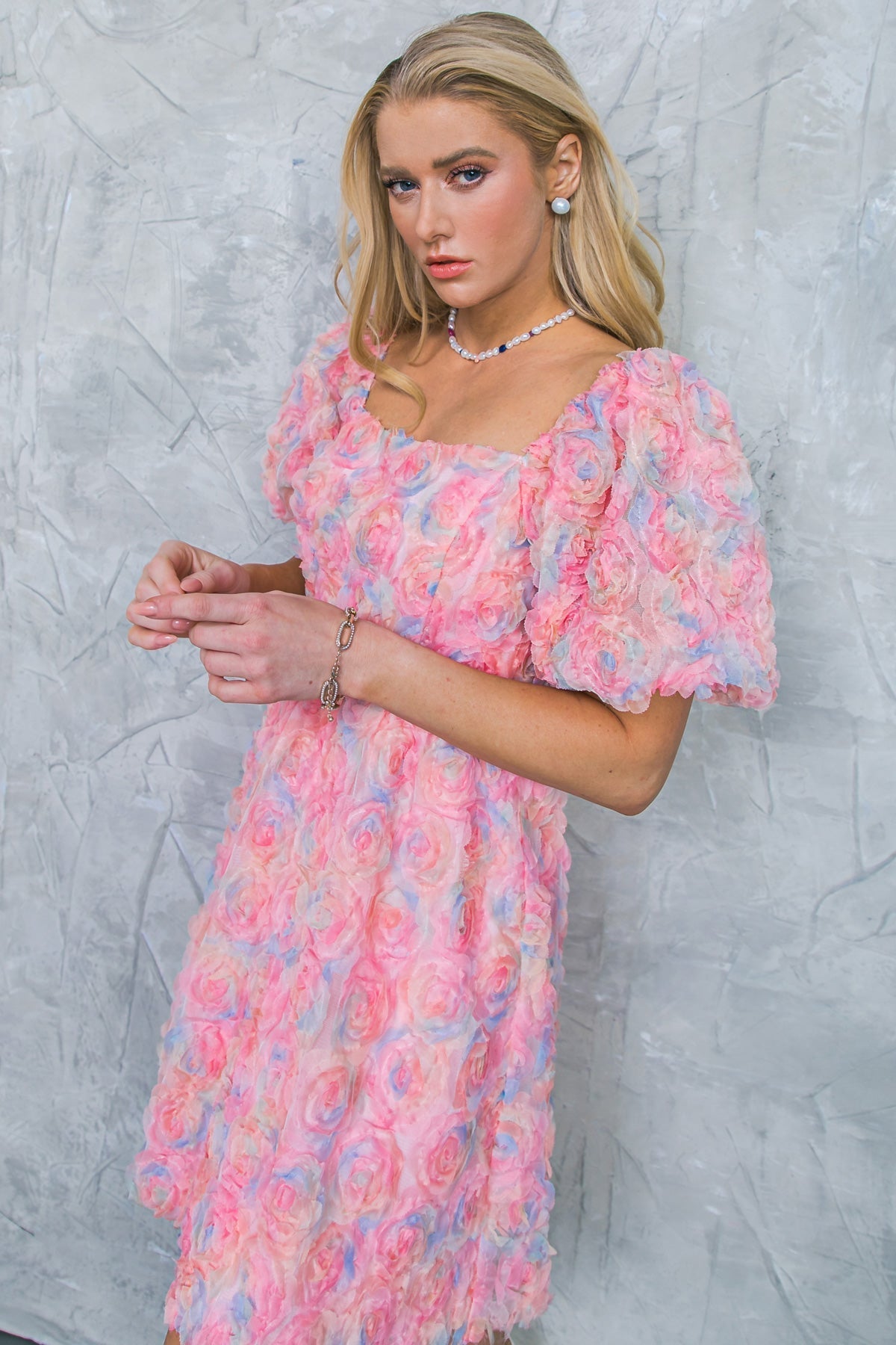 THE MOST NOTABLE WOVEN MINI DRESS Flying Tomato