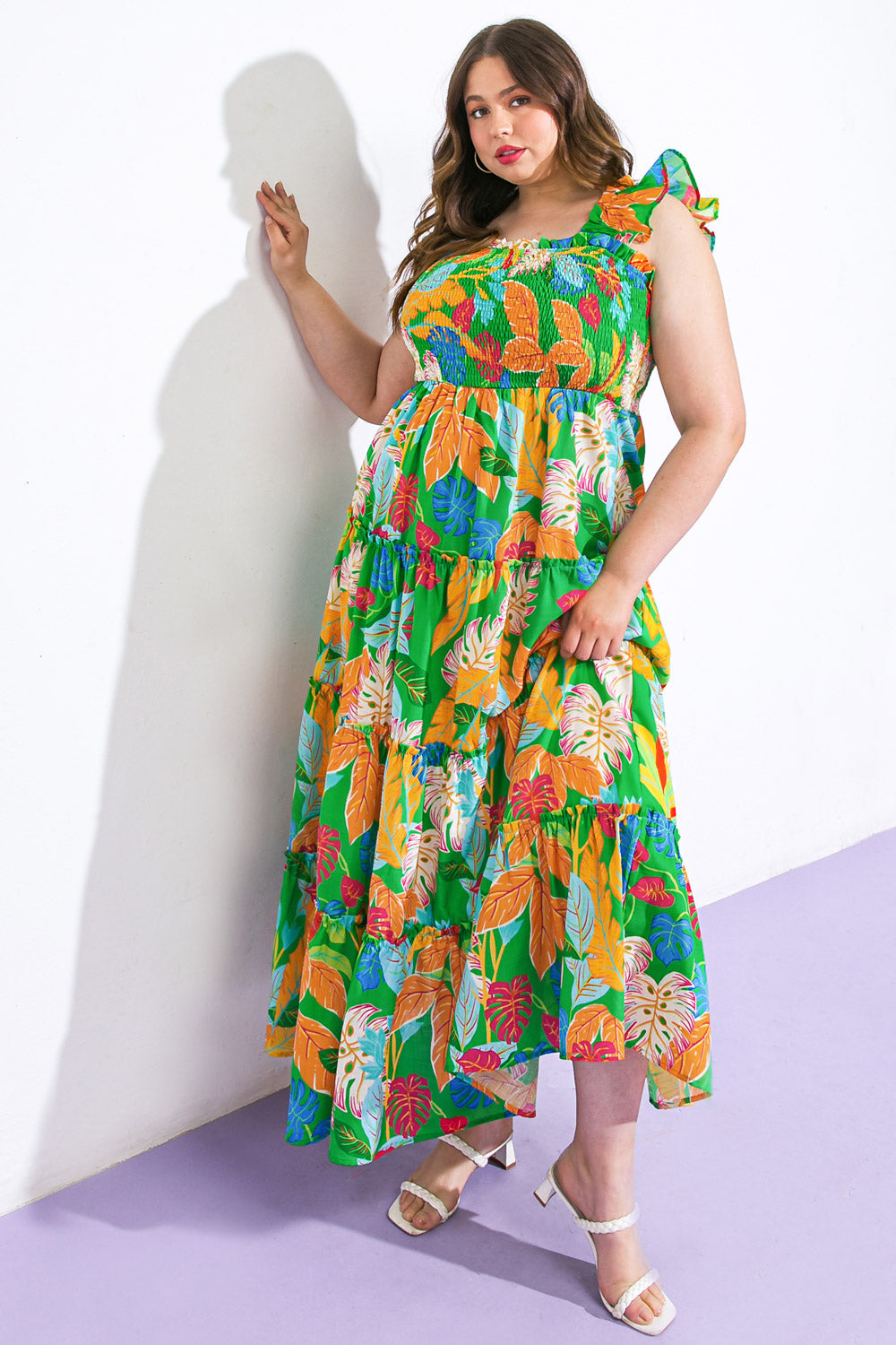 BEACH DATES WOVEN MAXI DRESS Flying Tomato