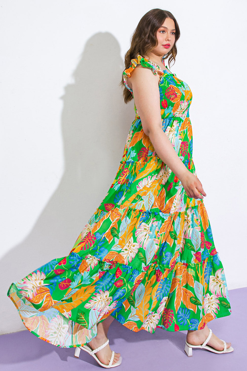 BEACH DATES WOVEN MAXI DRESS Flying Tomato