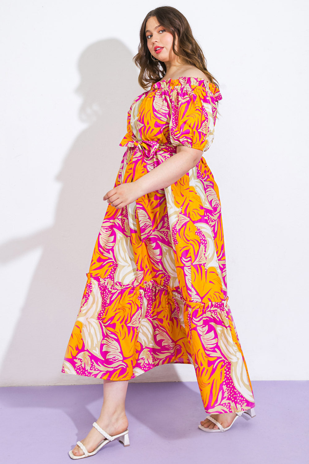 SCENIC OUTINGS WOVEN MINI DRESS Flying Tomato