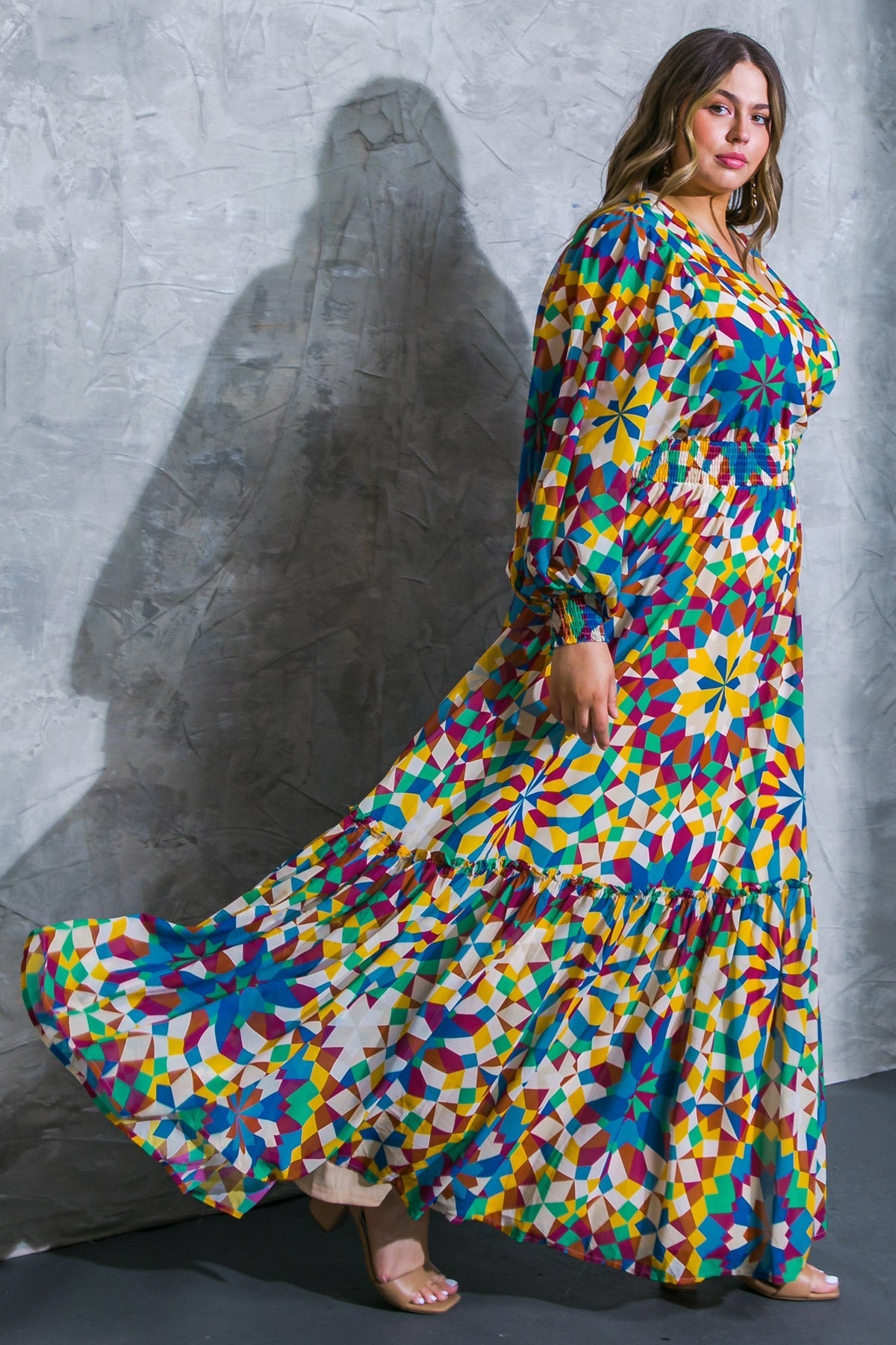 EVERYTHING I LOVE WOVEN MAXI DRESS Flying Tomato