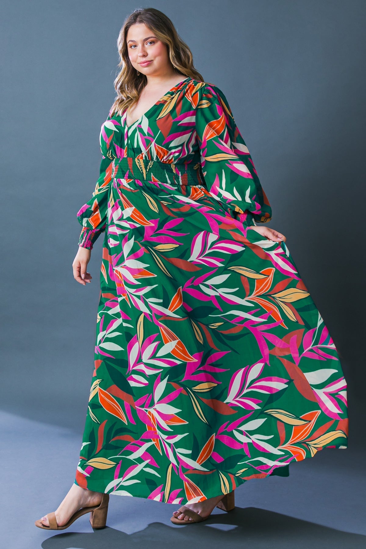 GONE COASTAL WOVEN MAXI DRESS Flying Tomato