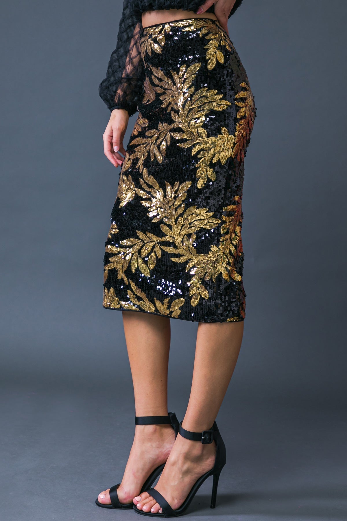 PART OF MY STORY SEQUIN SKIRT Flying Tomato