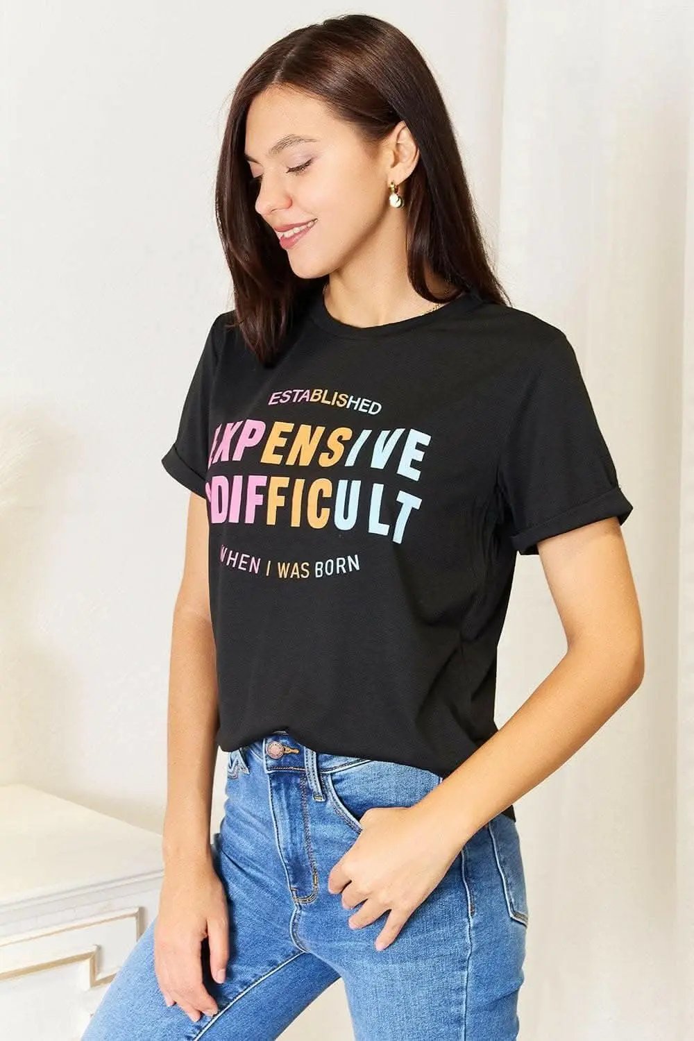 Simply Love Graphic Tee - Opaque, Stretchy & Comfortable - Love Salve 