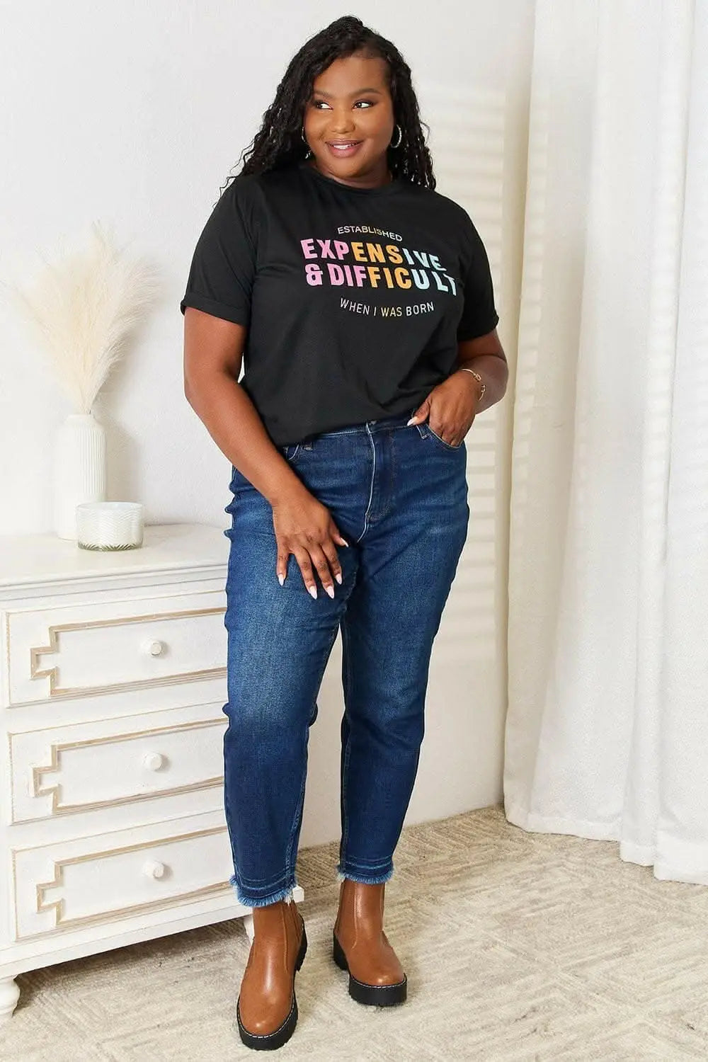 Simply Love Graphic Tee - Opaque, Stretchy & Comfortable - Love Salve 