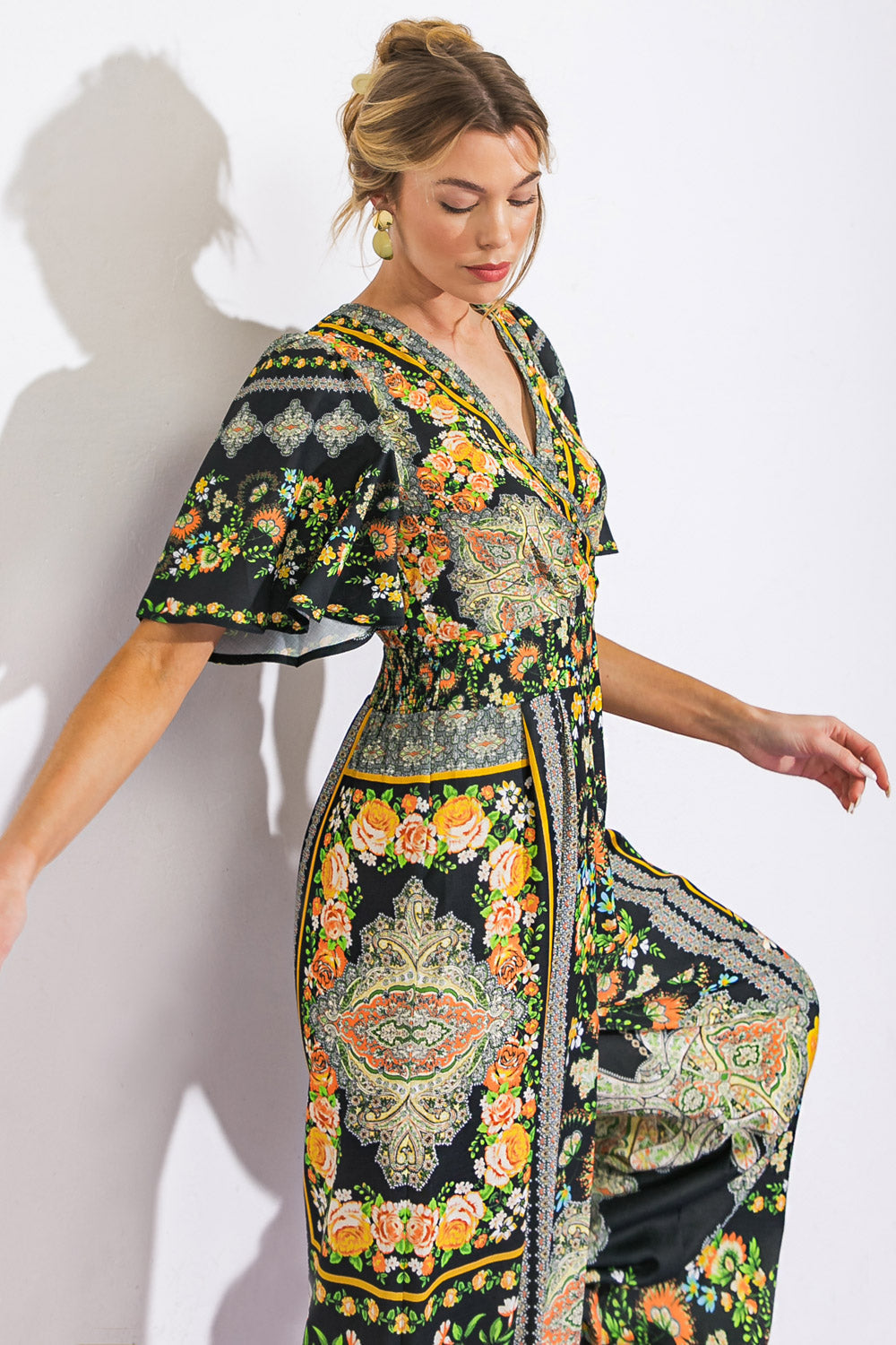 COASTAL BREEZE WOVEN JUMPSUIT Flying Tomato