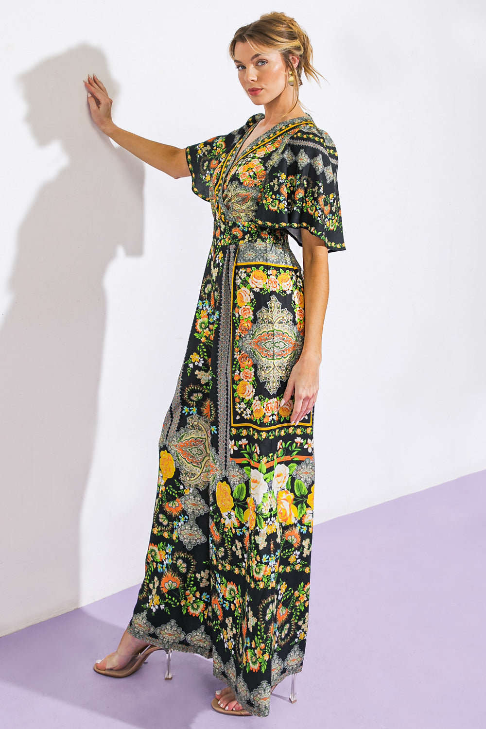 COASTAL BREEZE WOVEN JUMPSUIT Flying Tomato