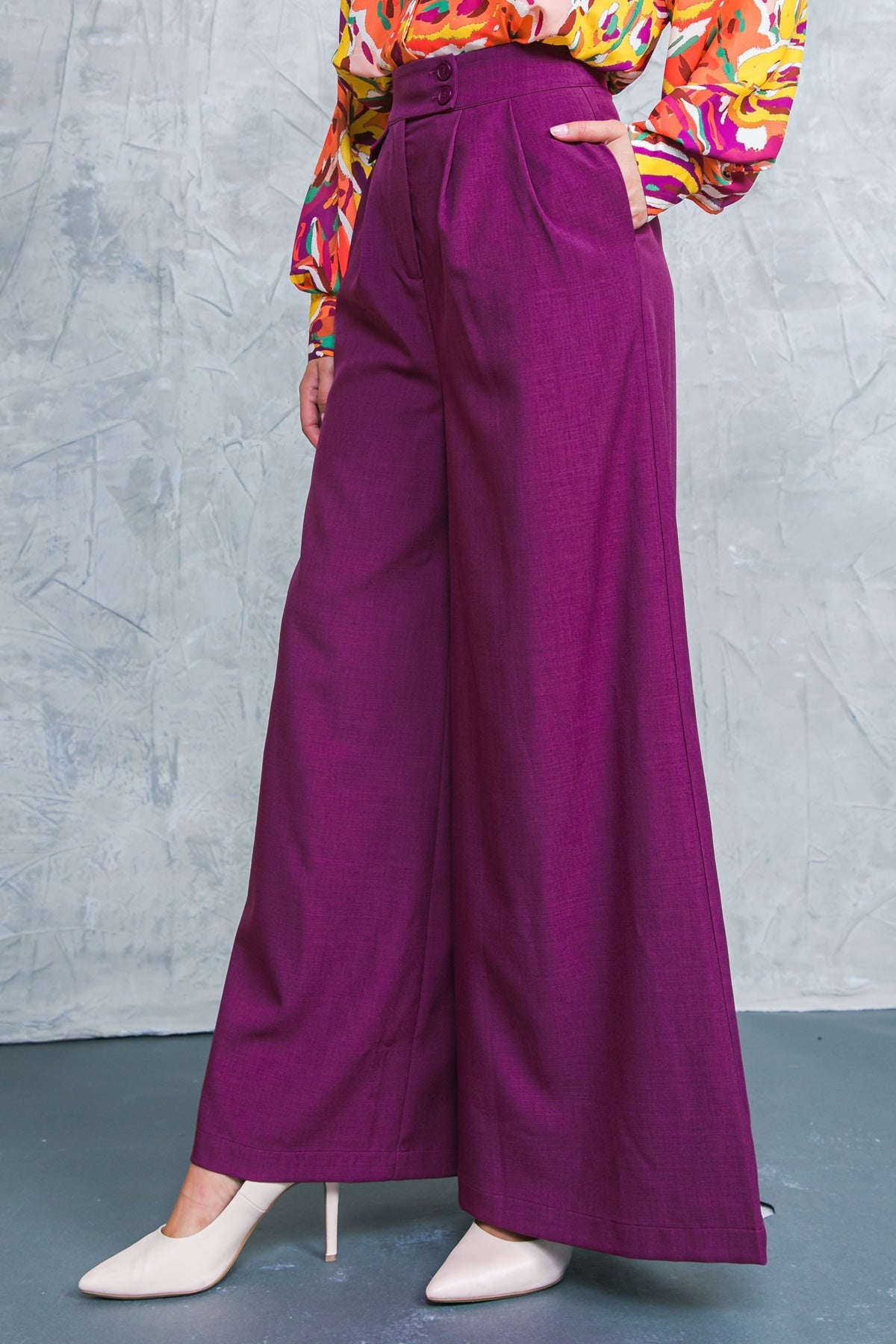 DELICATE FEELINGS WOVEN PANTS Flying Tomato