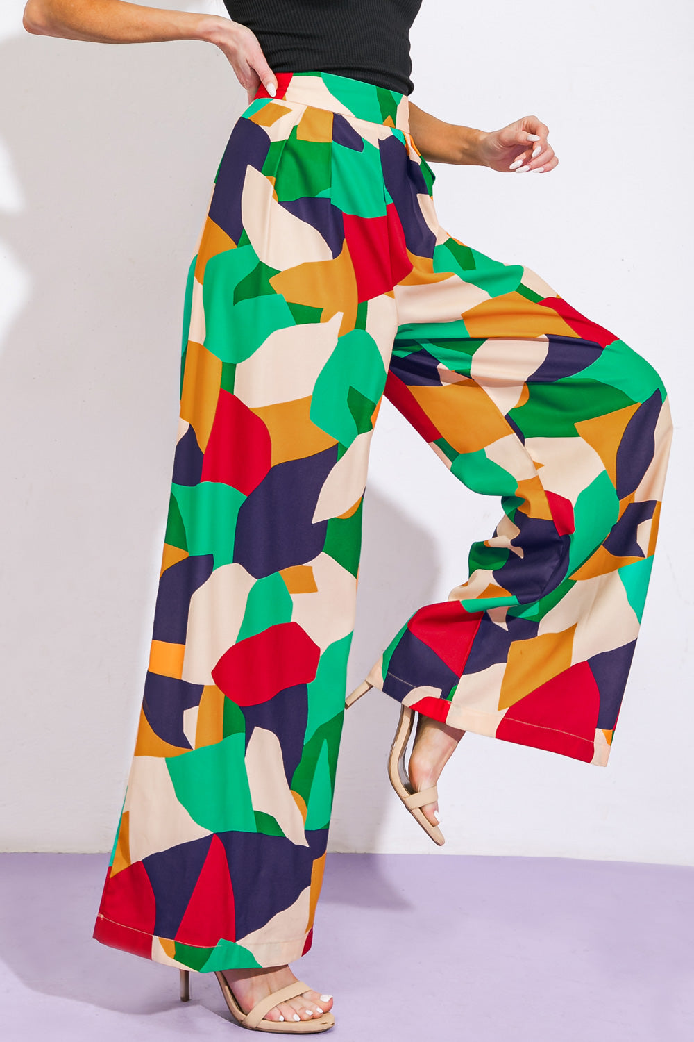 LOOKING MY BEST WOVEN PANTS Flying Tomato