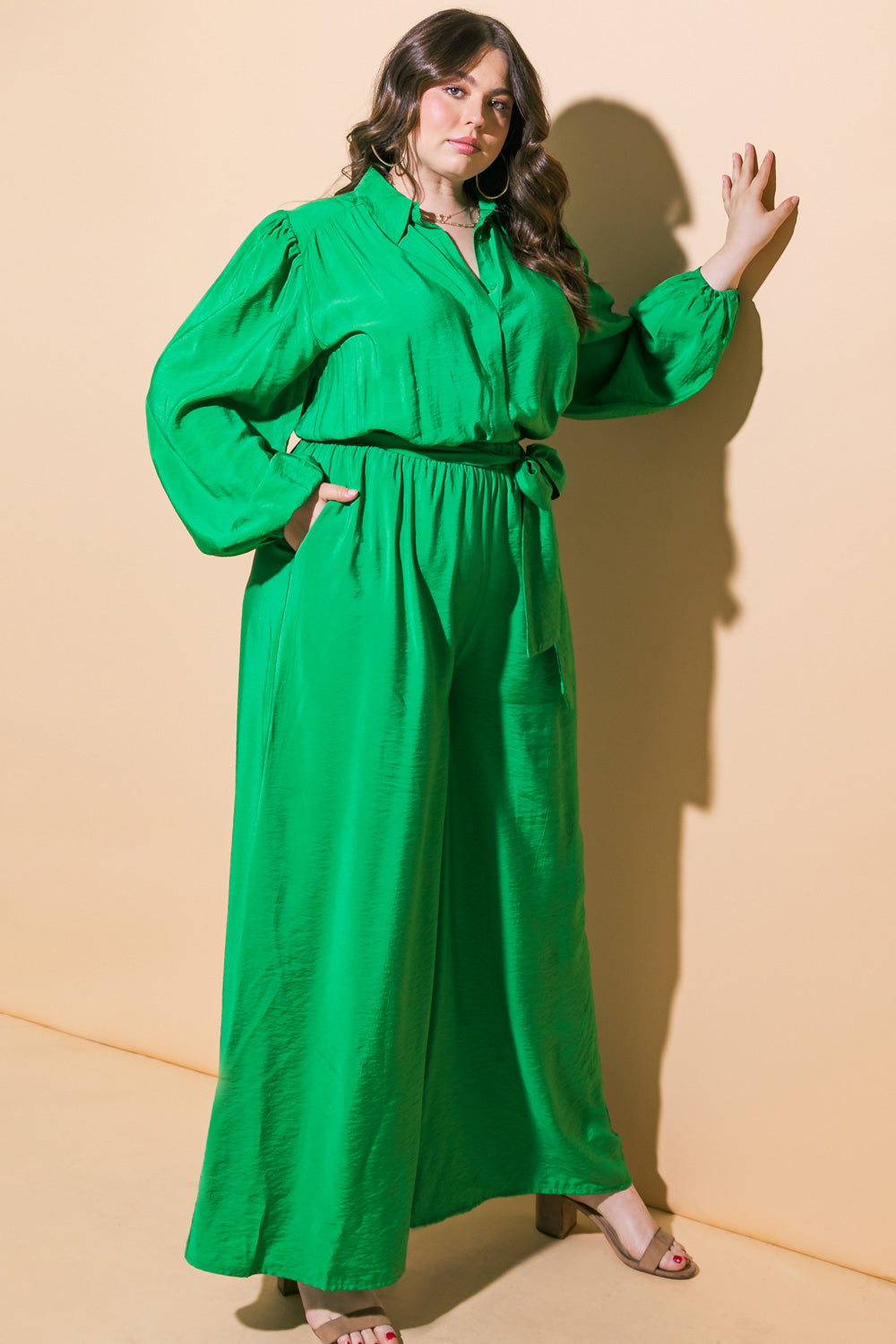 READY FOR TODAY WOVEN JUMPSUIT Flying Tomato