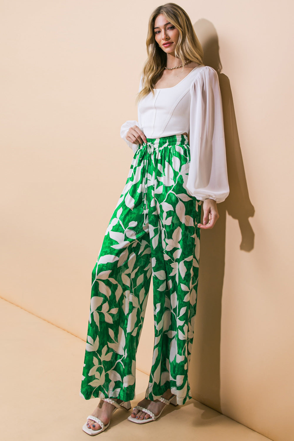 COMING TO MY SENSES WOVEN PANTS Flying Tomato