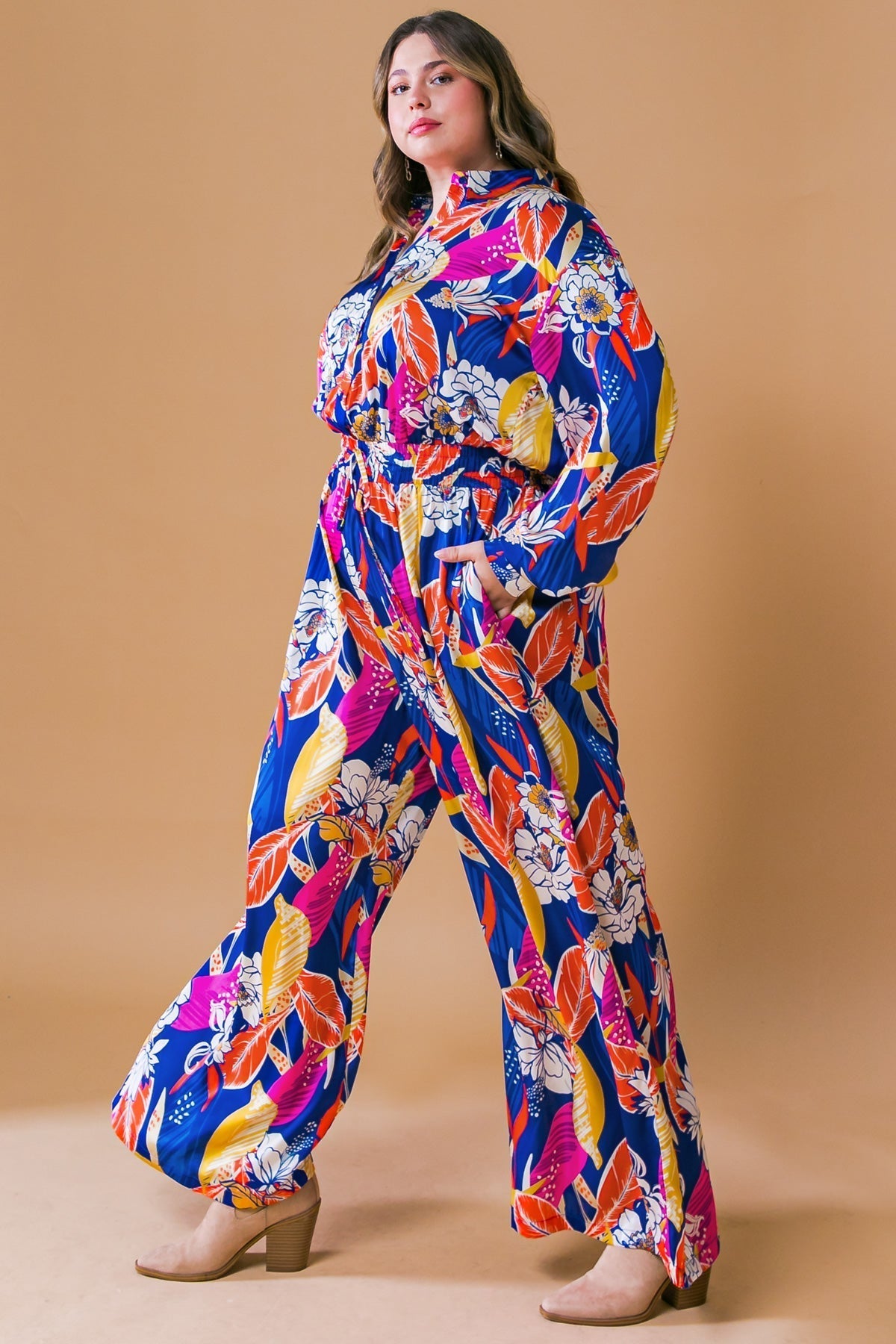 BLOOMING HOPE WOVEN JUMPSUIT Flying Tomato