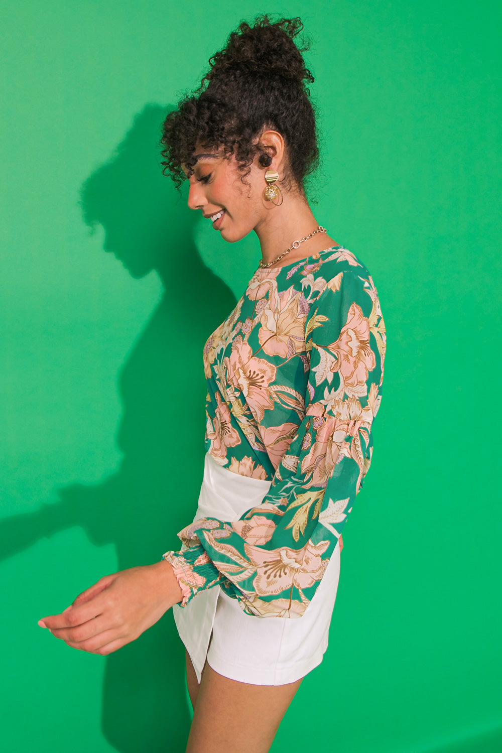 DAYBREAK SKYLINE WOVEN TOP Flying Tomato