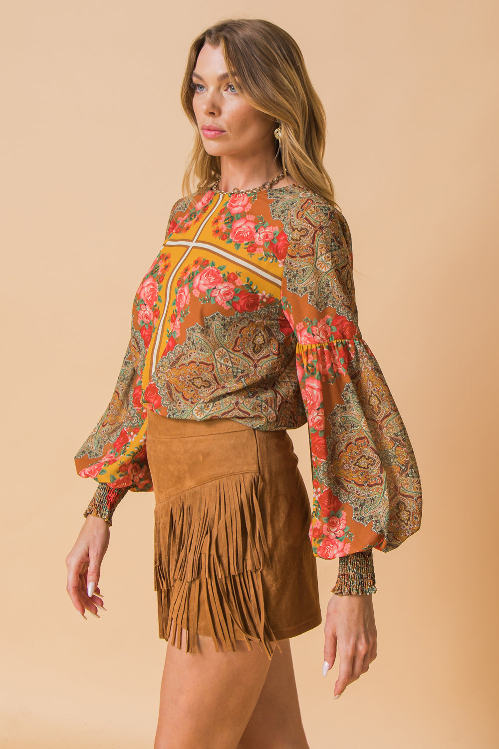 MOOD SETTER WOVEN TOP Flying Tomato