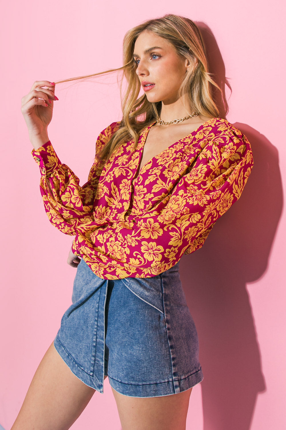 AWAKEN MY LOVE WOVEN BODYSUIT Flying Tomato