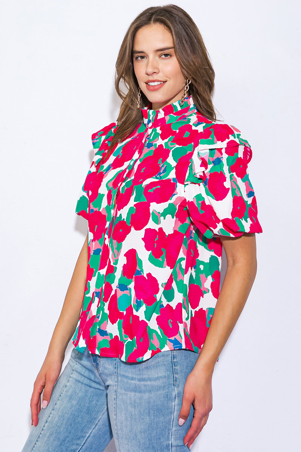 I CAN WAIT FOREVER WOVEN TOP Flying Tomato