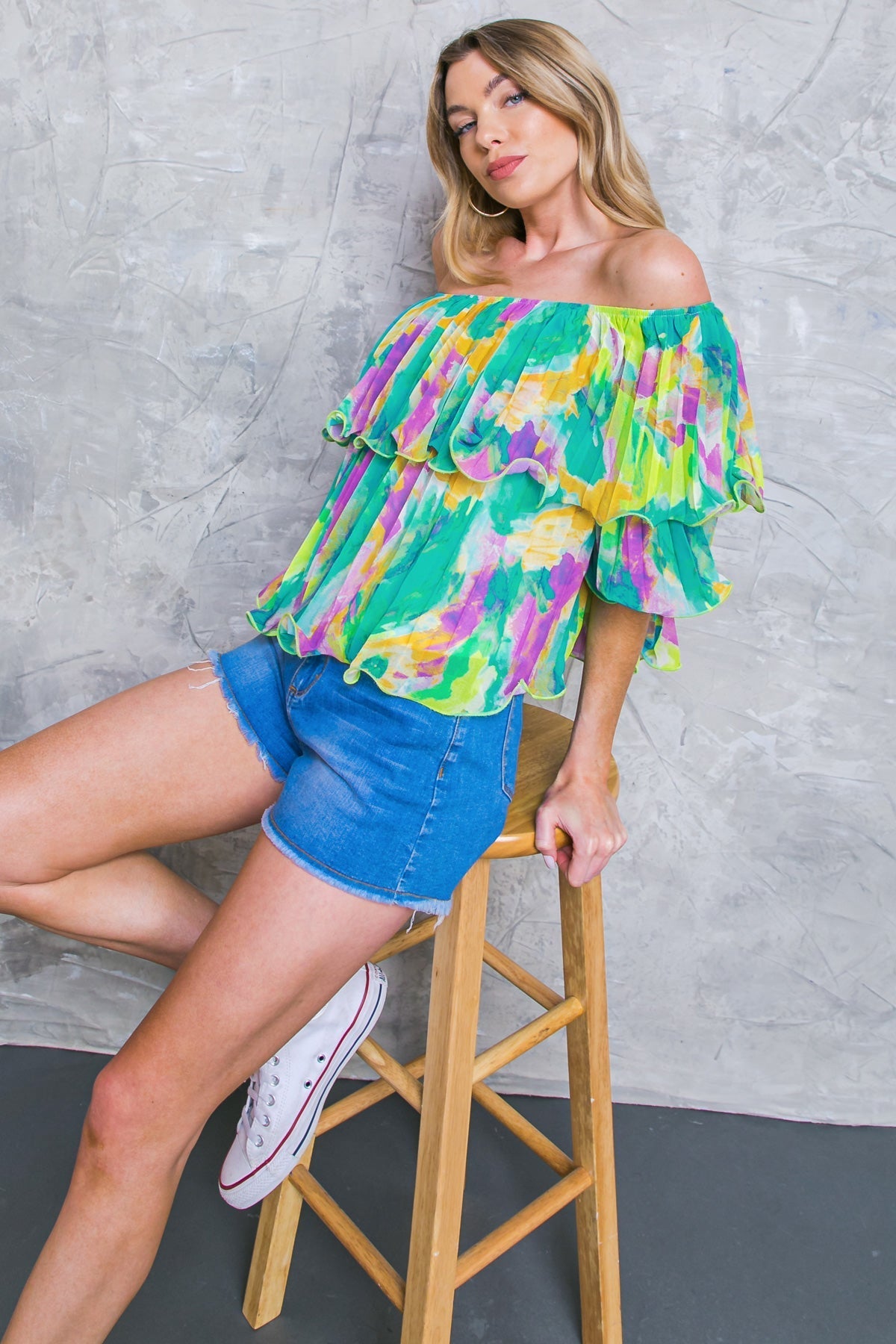 MAGNOLIA SANTA CATERINA WOVEN TOP Flying Tomato