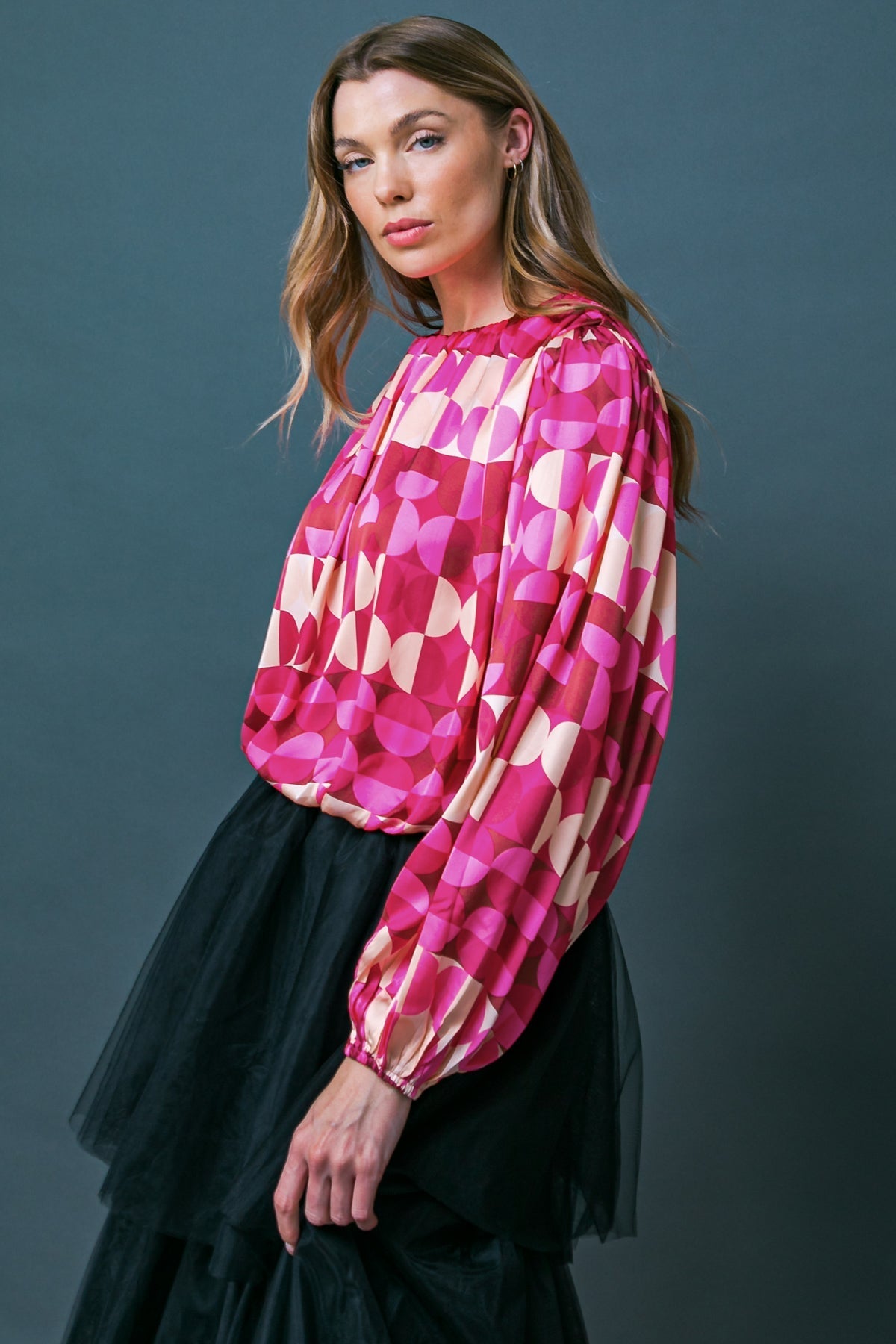 SAVOR THE SWEETNESS WOVEN TOP Flying Tomato