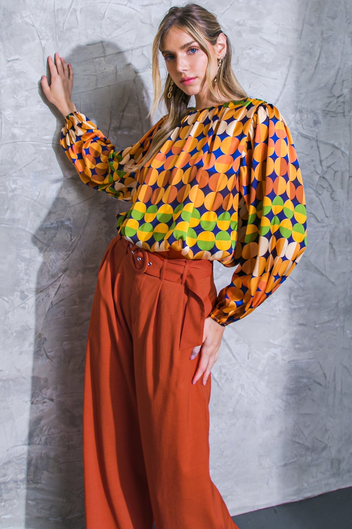 SAVOR THE SWEETNESS WOVEN TOP Flying Tomato