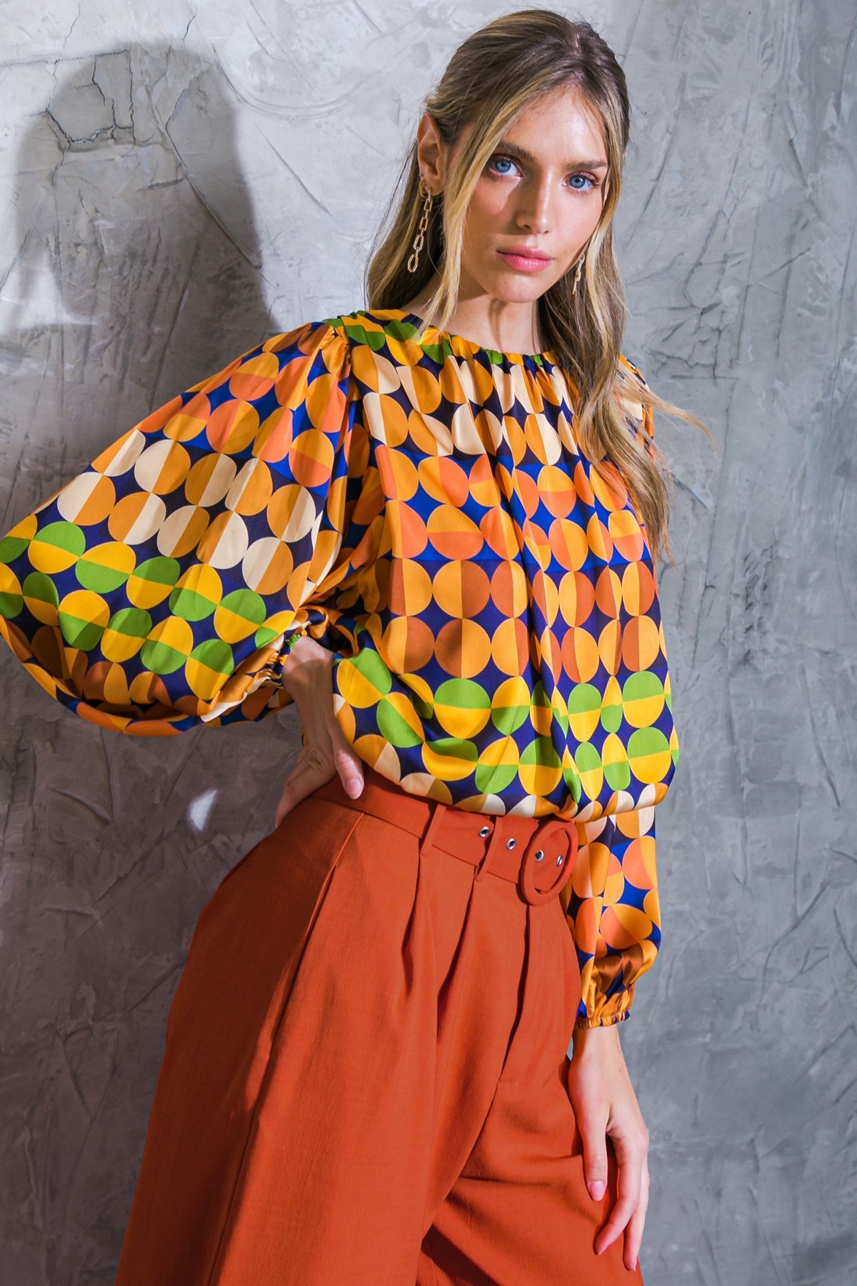 SAVOR THE SWEETNESS WOVEN TOP Flying Tomato