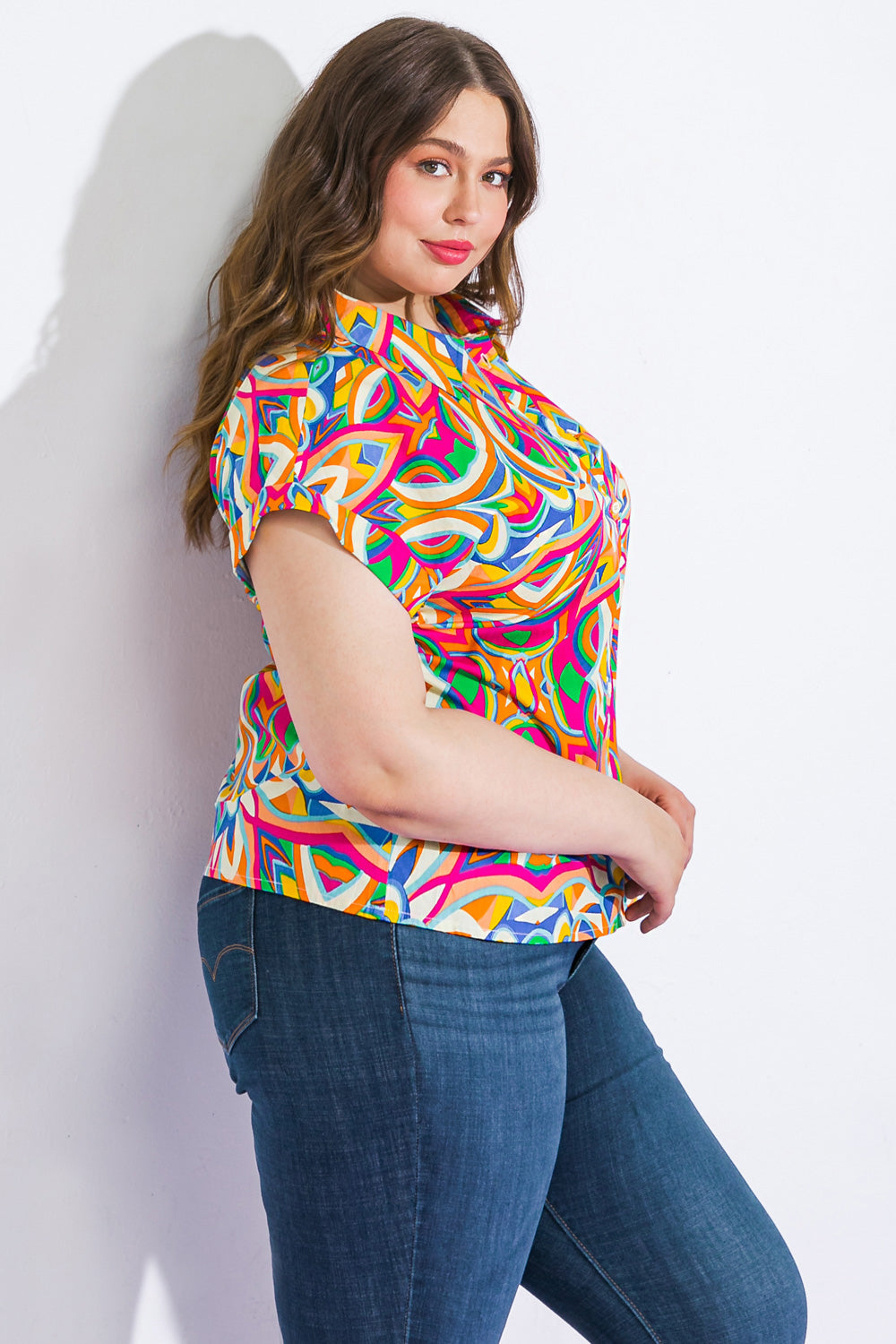 BEAUTIFUL BEGINNINGS WOVEN TOP Flying Tomato