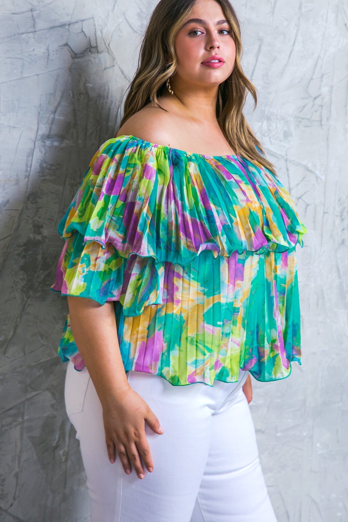 MAGNOLIA SANTA CATERINA WOVEN TOP Flying Tomato