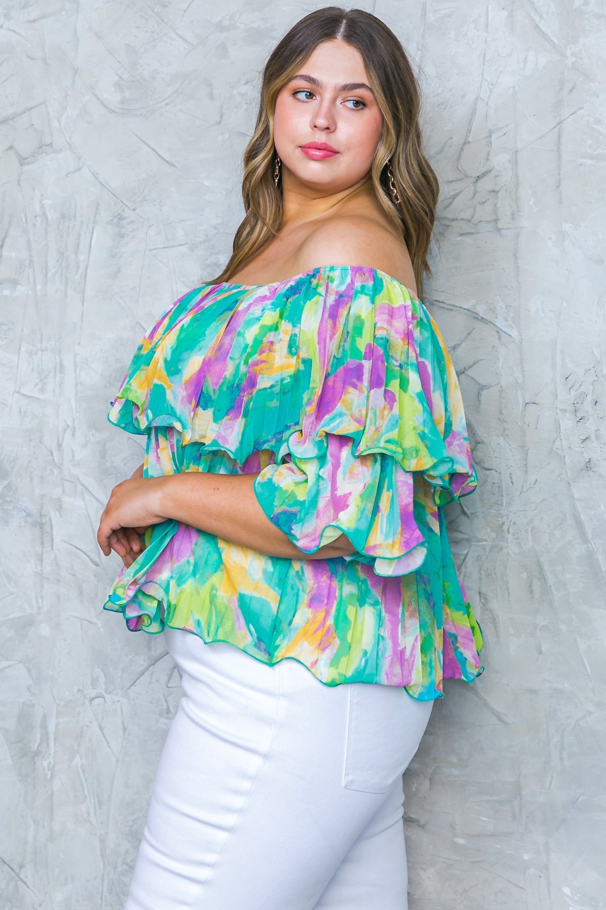 MAGNOLIA SANTA CATERINA WOVEN TOP Flying Tomato