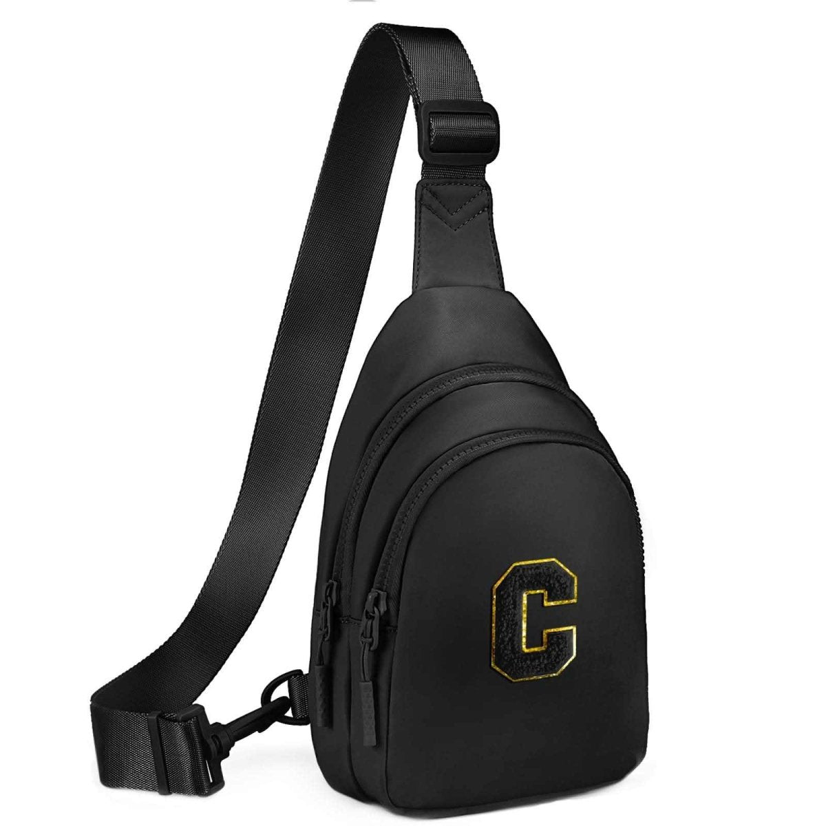 Small Initial Sling Bag Crossbody Bag Fanny Pack for Girls Women Cute Chest Bag Cross Body Bag Personalized Gift - Love Salve 