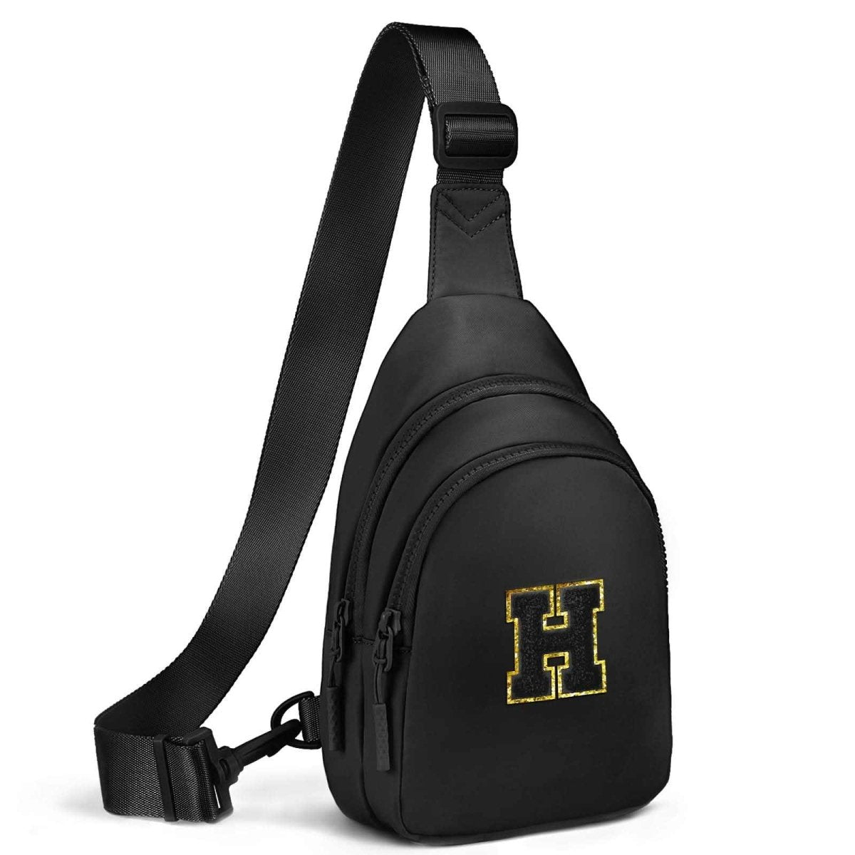 Small Initial Sling Bag Crossbody Bag Fanny Pack for Girls Women Cute Chest Bag Cross Body Bag Personalized Gift - Love Salve 