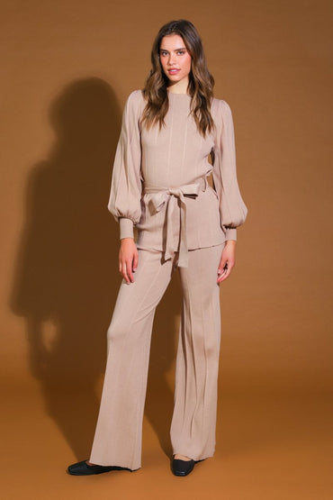 SMILE WHEN YOUR SAD WITH SWEATER TOP AND PANT SET - Love Salve