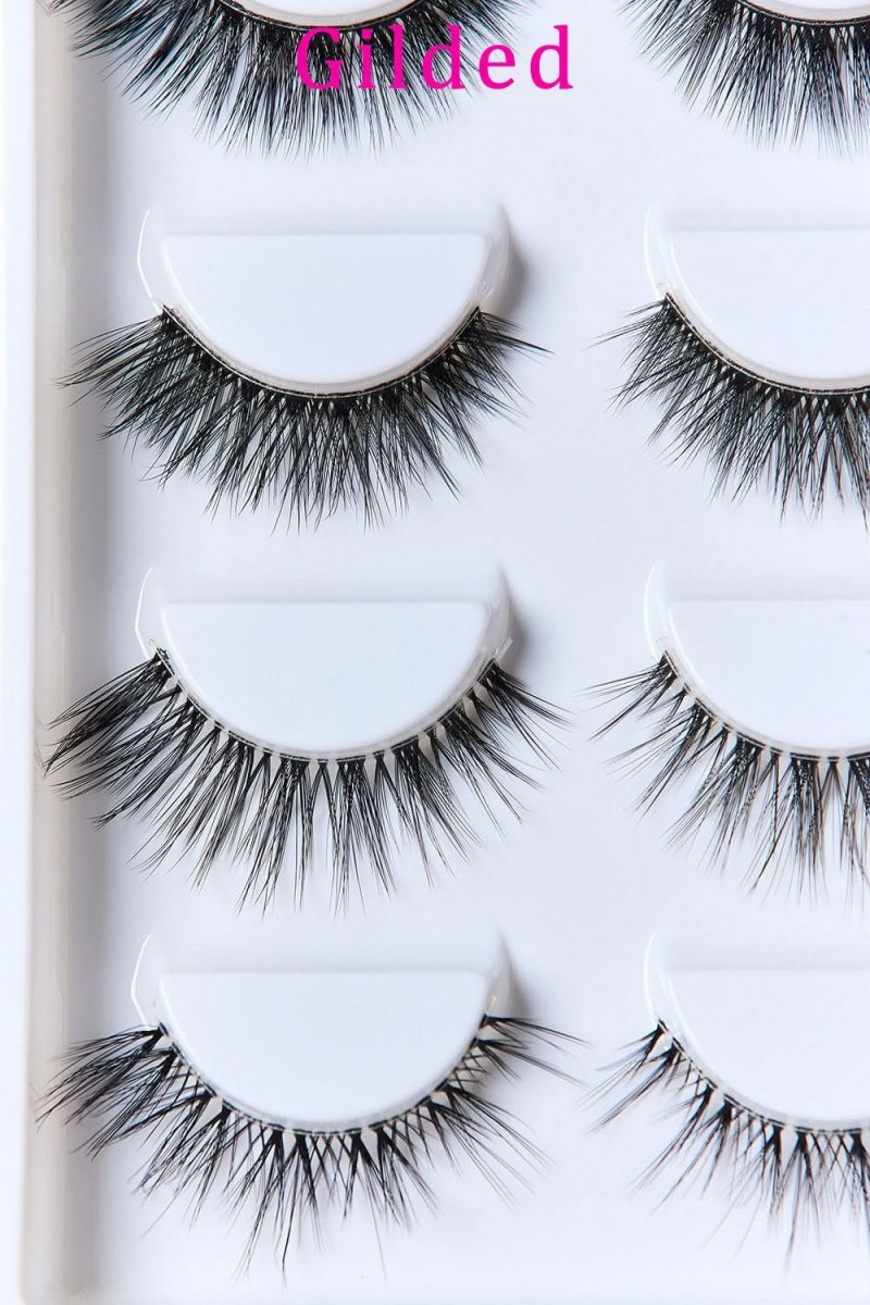 SO PINK BEAUTY Faux Mink Eyelashes Variety Pack 5 Pairs - Love Salve 