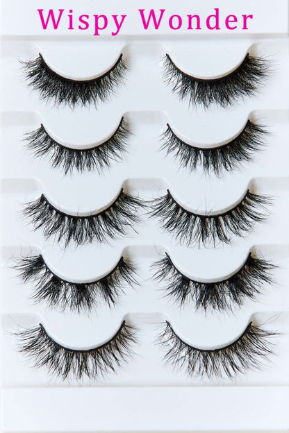 SO PINK BEAUTY Mink Eyelashes Variety Pack 5 Pairs - Love Salve 