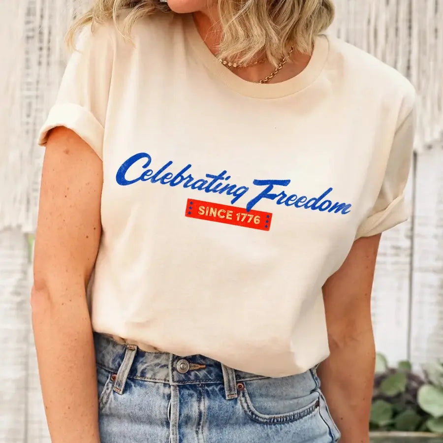 4th of July T-Shirt – Celebrating Freedom Since 1776 Patriotic Tee - Product image 12 by Adorb.co