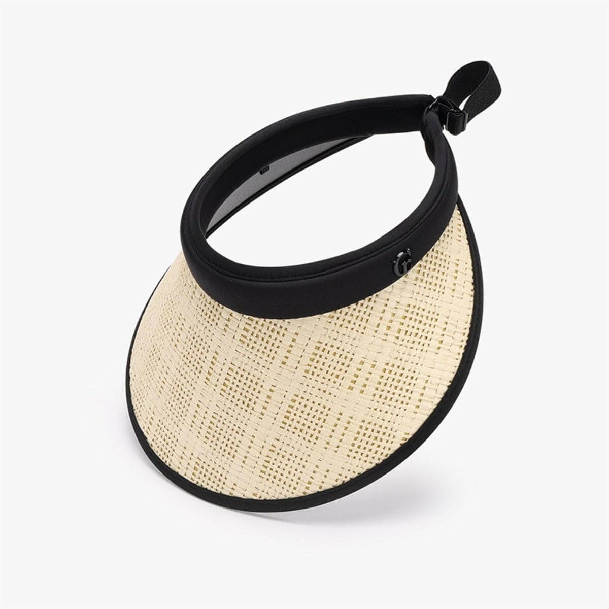 Solid Adjustable Weave Visor - Love Salve