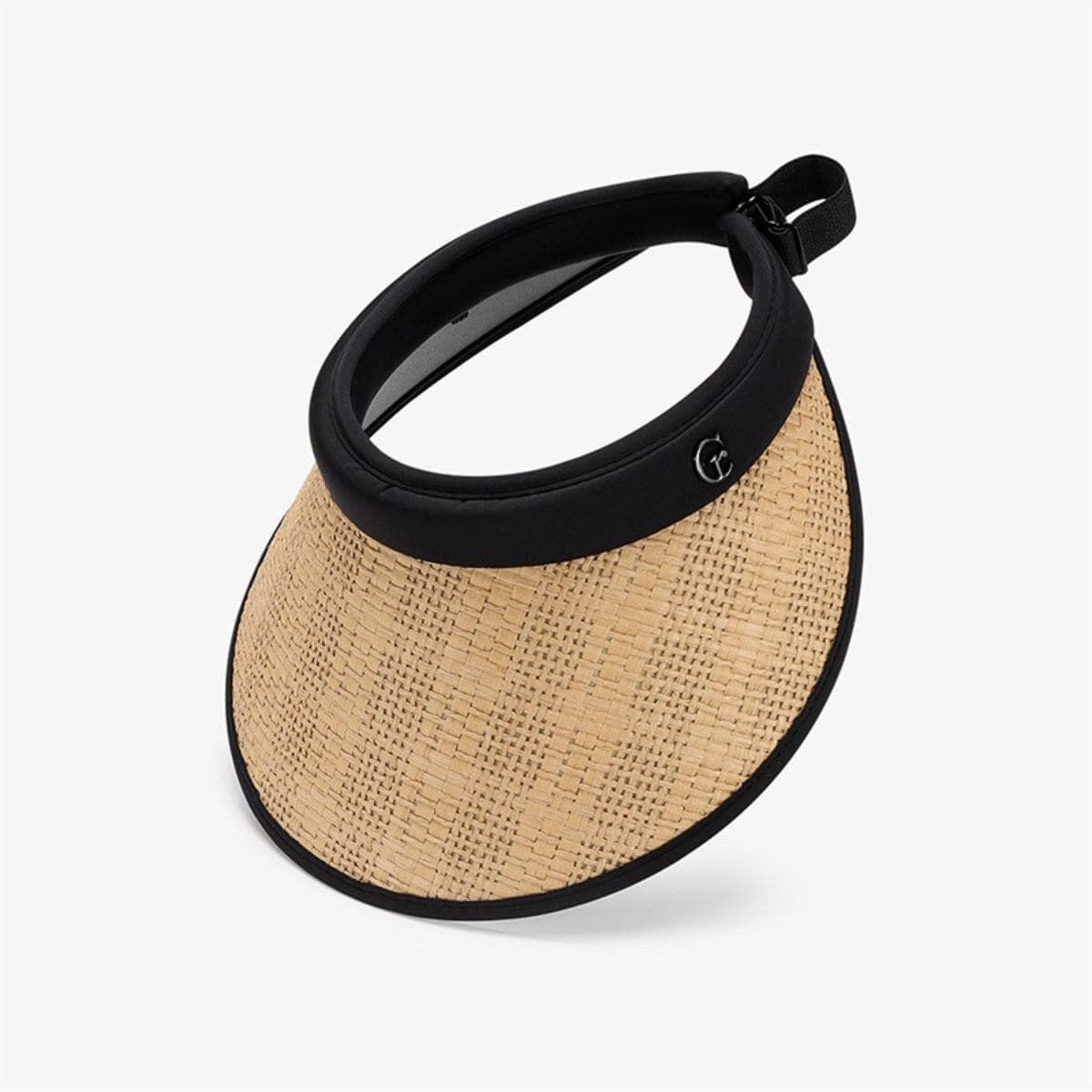 Solid Adjustable Weave Visor - Love Salve