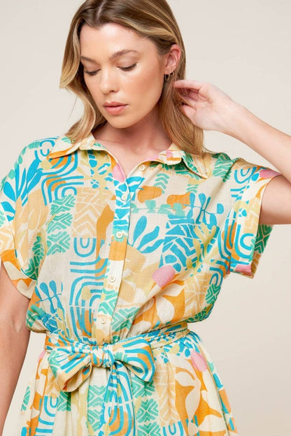 SOMETHING SPECIAL WOVEN ROMPER - Love Salve