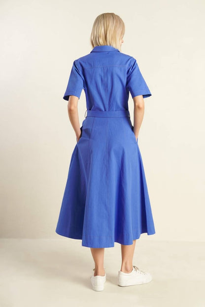 SOUL ON FIRE WOVEN MIDI DRESS - Love Salve