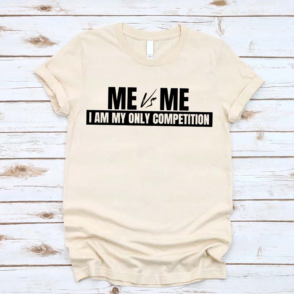 Me vs Me Unisex T-Shirt – Motivational Self-Discipline Tee Adorb.co