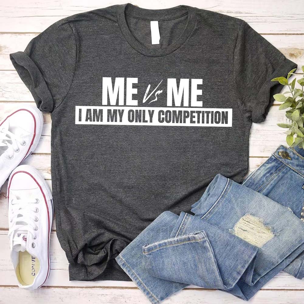 Me vs Me Unisex T-Shirt – Motivational Self-Discipline Tee Adorb.co