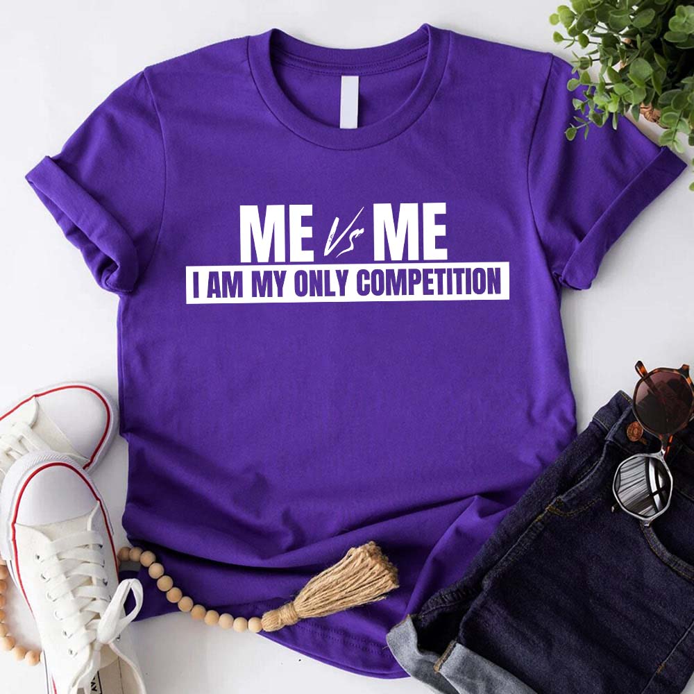 Me vs Me Unisex T-Shirt – Motivational Self-Discipline Tee Adorb.co