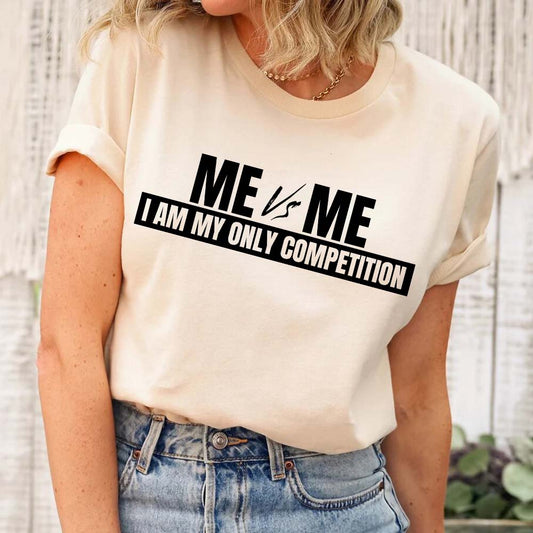Me vs Me Unisex T-Shirt – Motivational Self-Discipline Tee Adorb.co