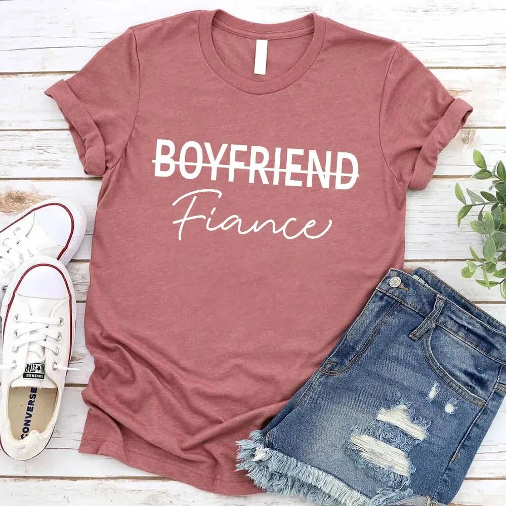 Boyfriend & Girlfriend Couples Tee Adorb.co