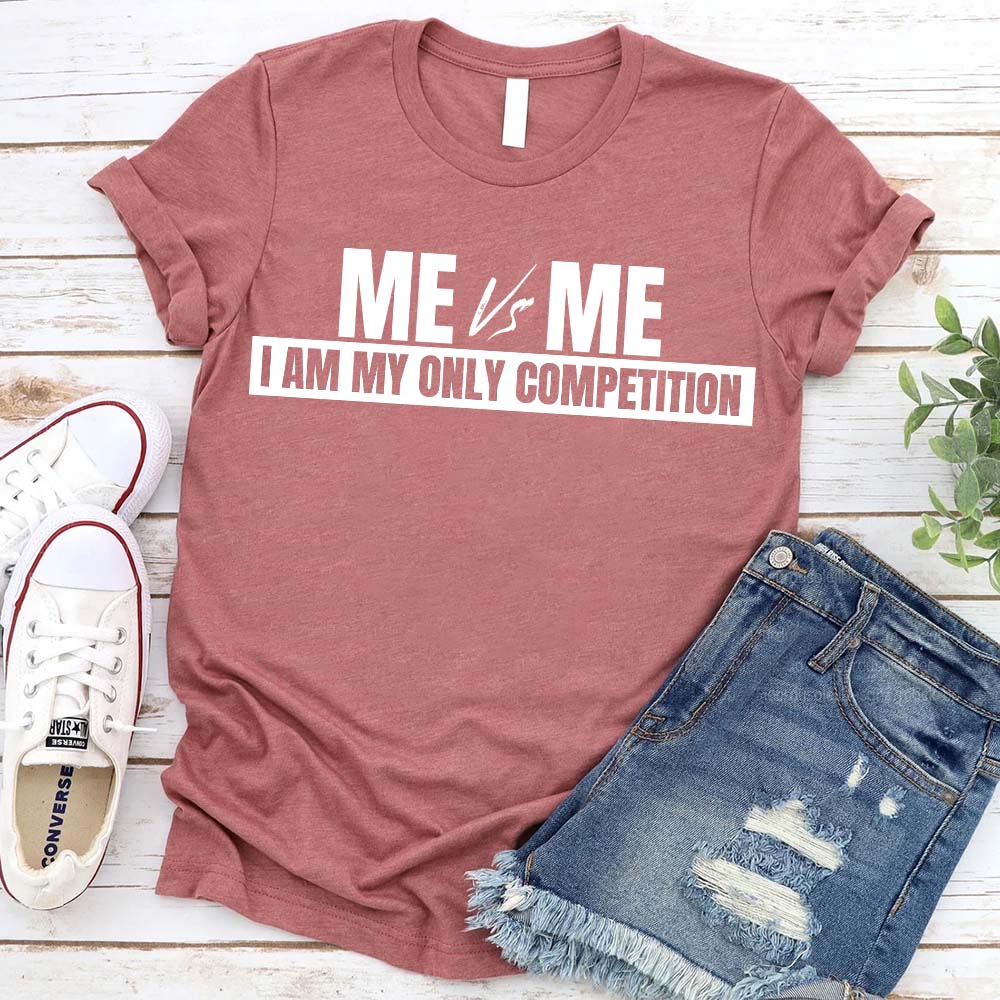 Me vs Me Unisex T-Shirt – Motivational Self-Discipline Tee Adorb.co