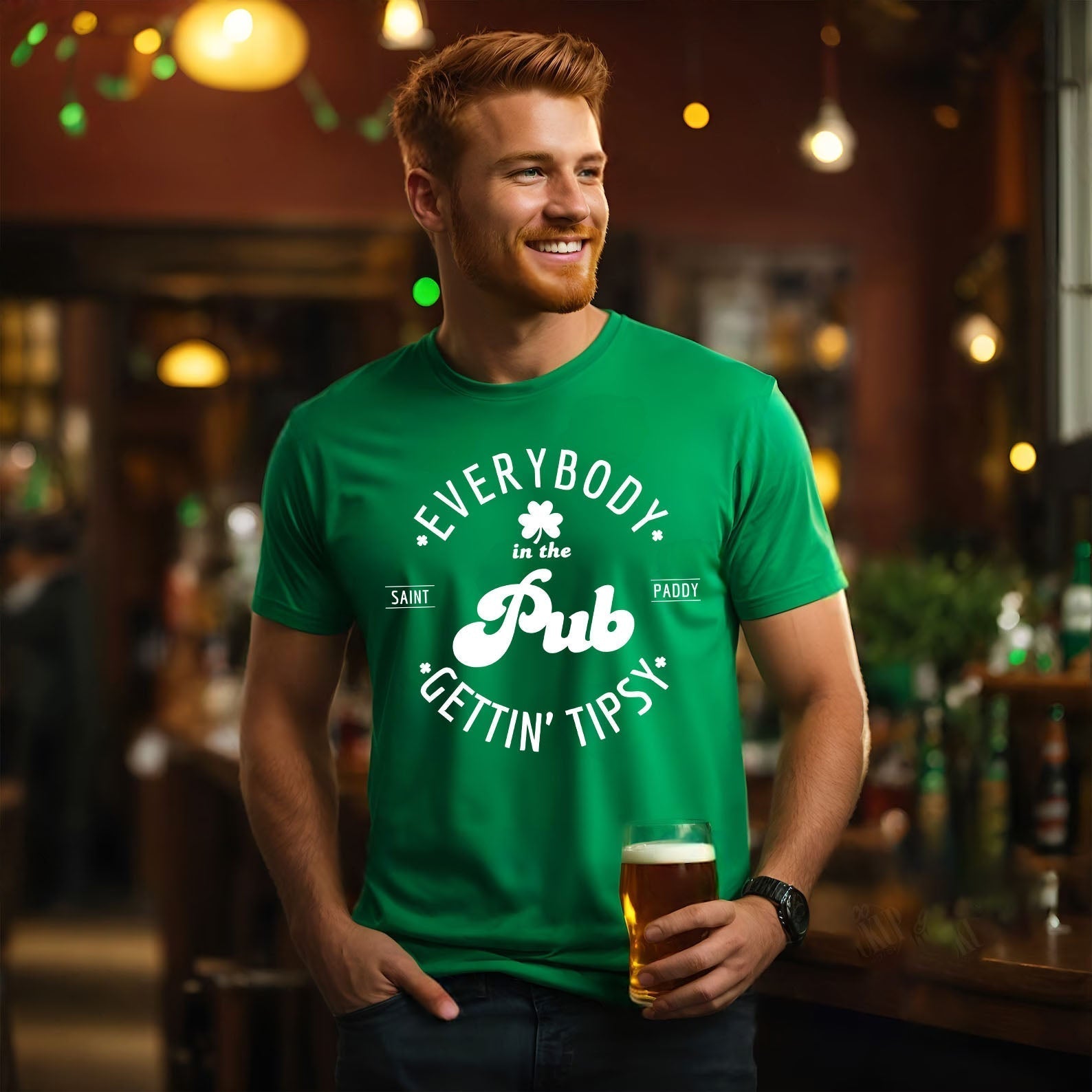 Funny Shirt – Everybody in the Pub Gettin' Tipsy Tee Adorb.co