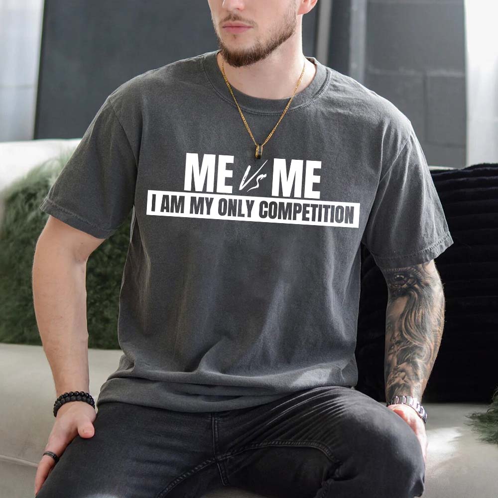 Me vs Me Unisex T-Shirt – Motivational Self-Discipline Tee Adorb.co