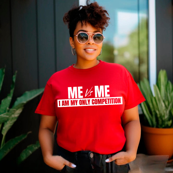 Me vs Me Unisex T-Shirt – Motivational Self-Discipline Tee Adorb.co