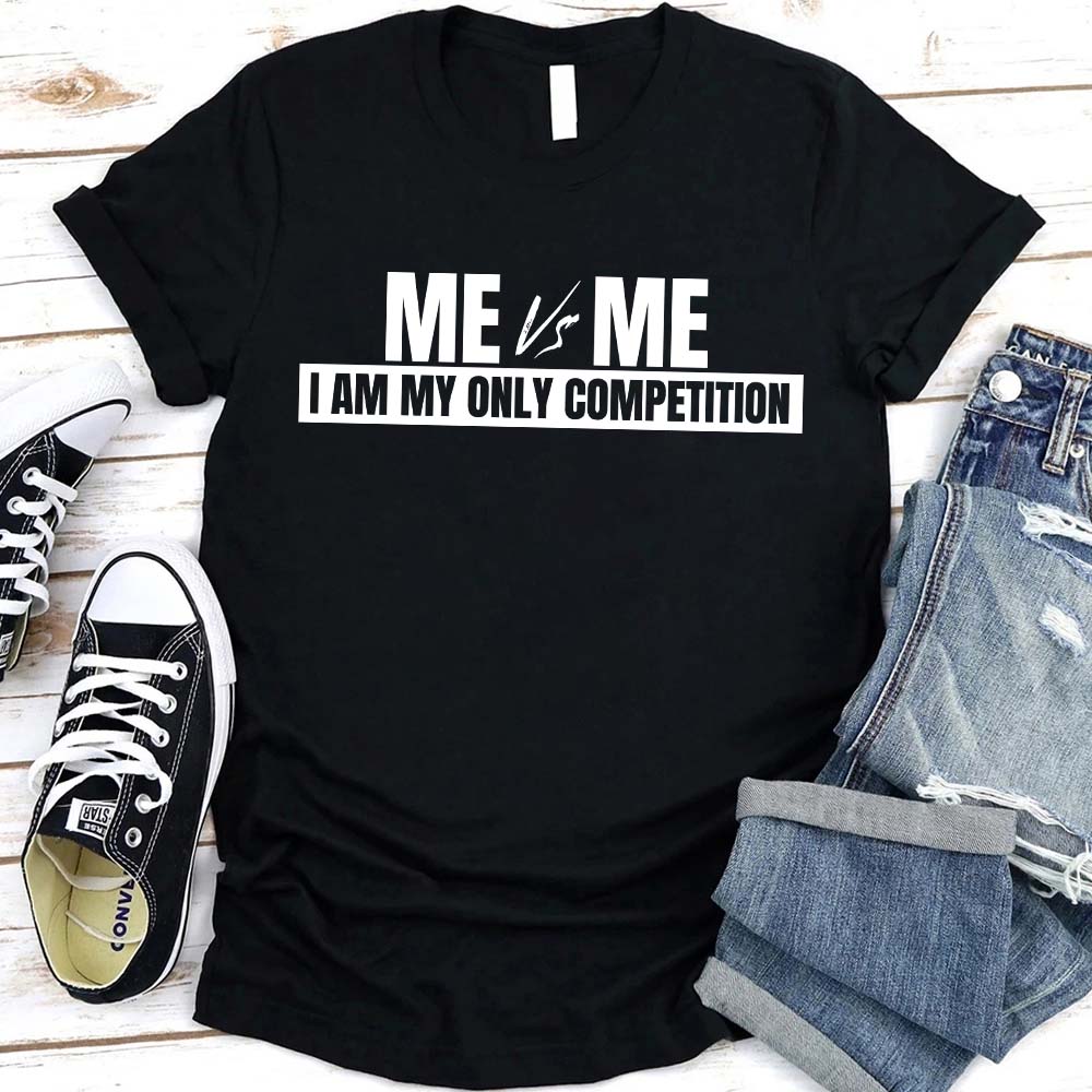 Me vs Me Unisex T-Shirt – Motivational Self-Discipline Tee Adorb.co