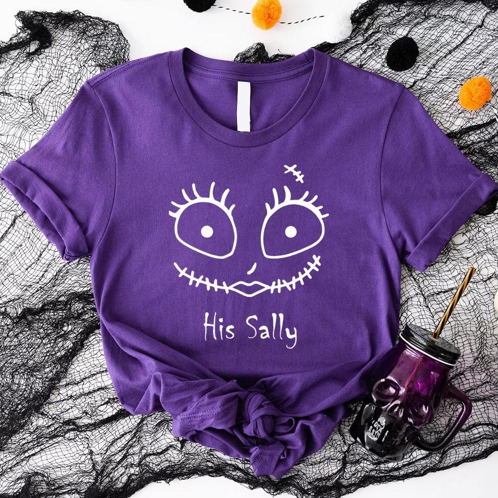 The Jack & The Sally Couples Halloween Tee Adorb Custom Tees