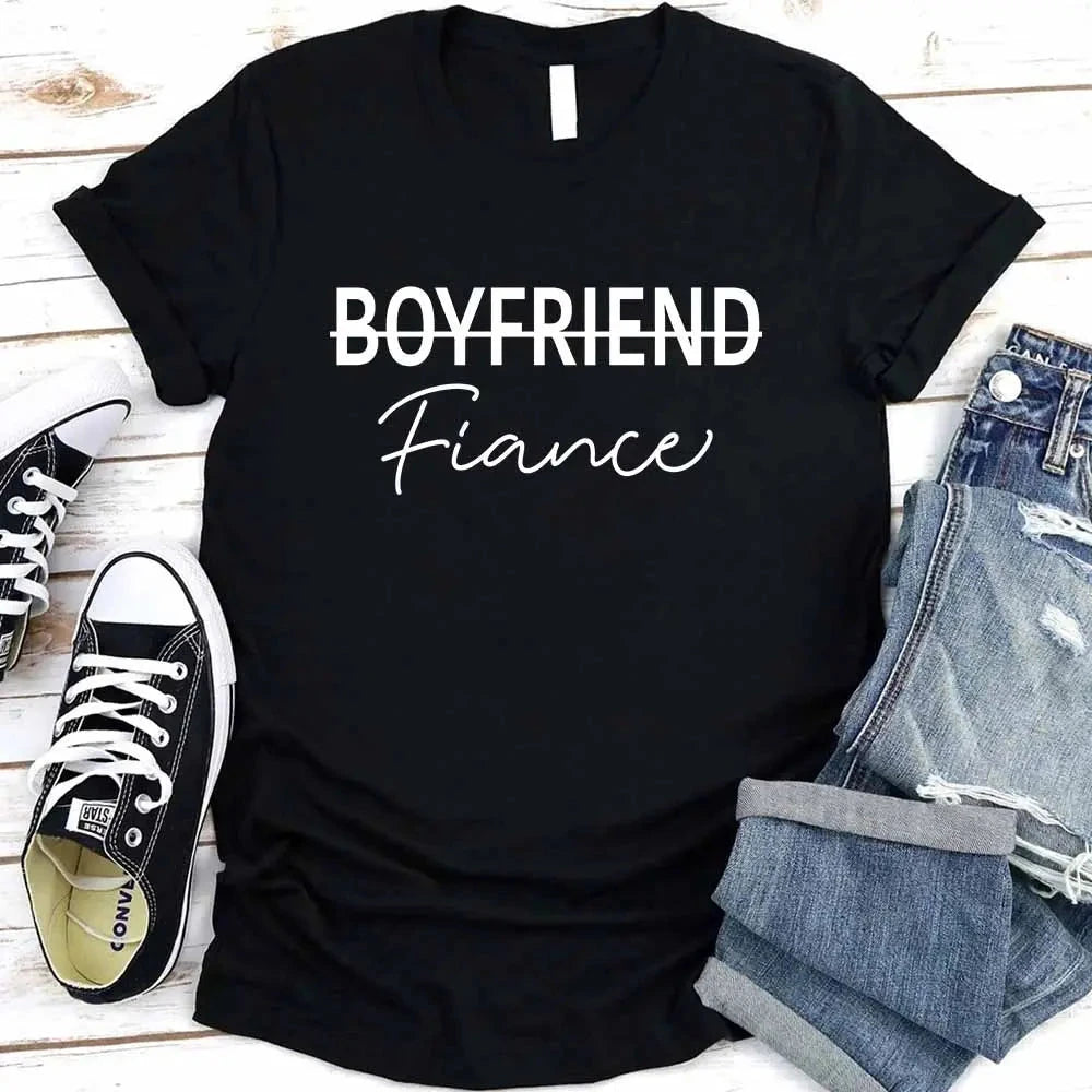 Boyfriend & Girlfriend Couples Tee Adorb.co
